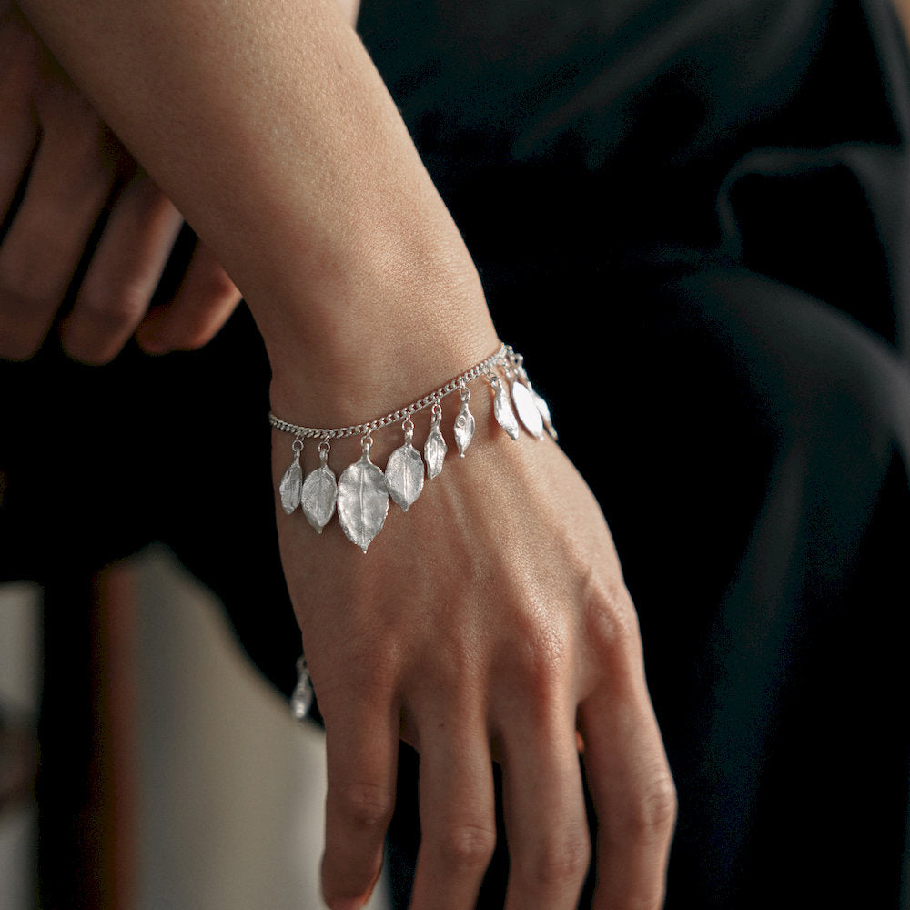 nature inspired Rockleaf Bracelet